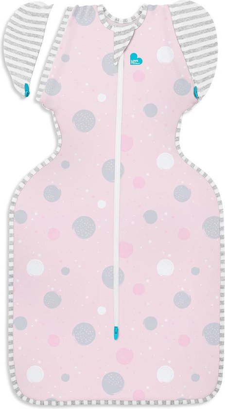 Love to Dream Stage 2 Swaddle UP Transition Bag inbakerslaapzak LITE Large pink/roze