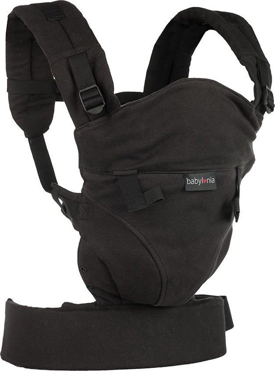 Babylonia draagzak - Tricot Click - Zwart