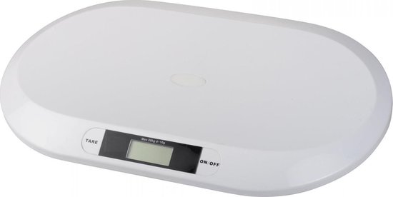 Parcura babyweegschaal - digitale weegschaal baby / kind - max. 20 kg.