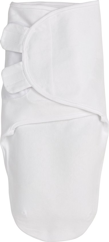 SwaddleMeyco Inbakerdoek - 0-3 maanden - Uni wit