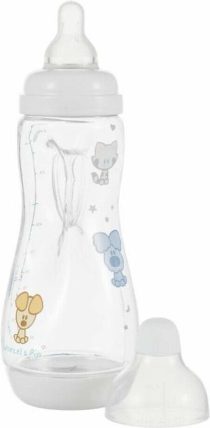 Difrax Handgreep babyfles Woezel en Pip 240 ml