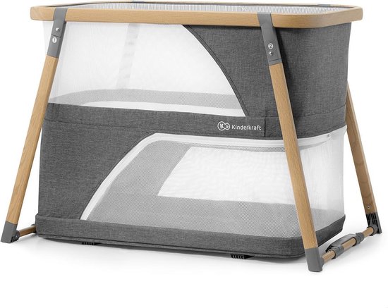 Kinderkraft Sofi 4in1 Wieg - Campingbed - Schommelwieg - Babybox