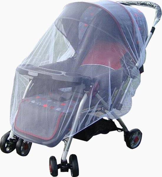 Klamboe voor kinderwagen – Anti-insecten net – Elastisch