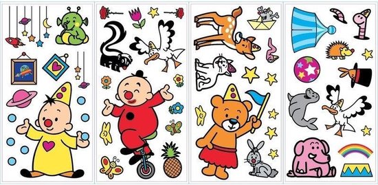 STUDIO 100  BUMBA MUURSTICKERS KINDERKAMER BABYKAMER STICKERS- KINDER KAMER STICKER - 46.4 X 22.8 CM