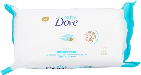Dove Baby Billendoekjes Babydoekjes Rich Moisture