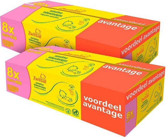Zwitsal Billendoekjes Sensitive 16 x 63 Stuks