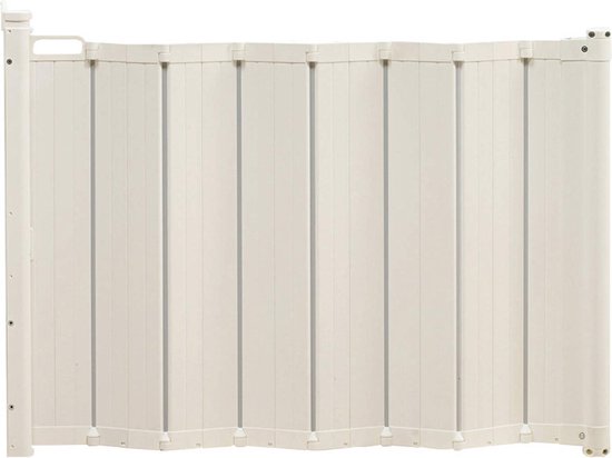 Babydan Guard Me XL Traphekje - 64,5 t/m 113 cm - Extra Breed - Inclusief uitbreiding 24 cm - Wit