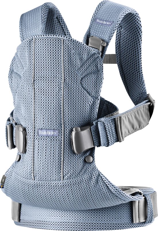 BABYBJÖRN Draagzak One Air - 3D Mesh - Leiblauw
