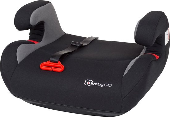 Booster - Zitverhoger met isofix BabyGO Bursa II Antracite (15-36kg)