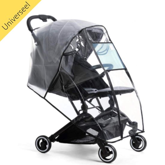 Regenhoes Kinderwagen - Regenhoes Buggy - Wandelwagen - Regenscherm - Universeel - Hoogwaardige Kwaliteit