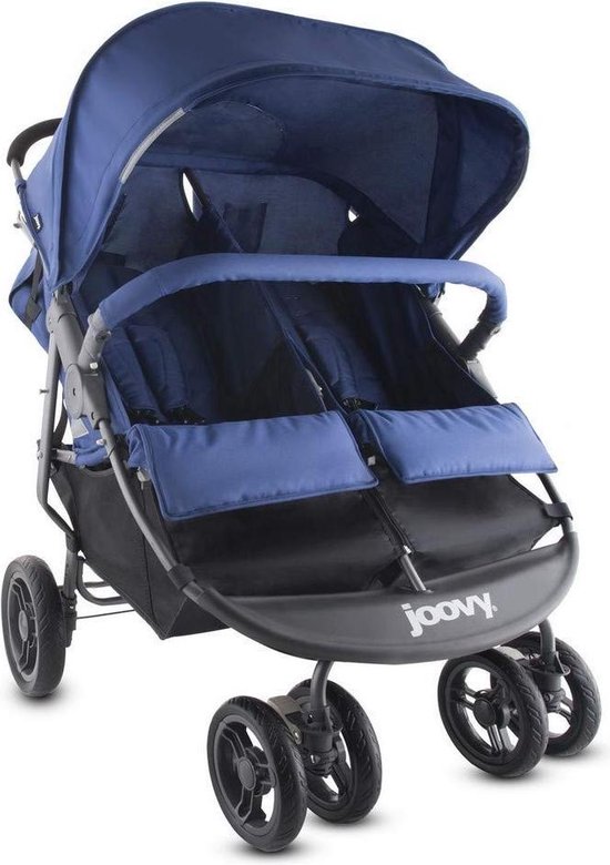 Joovy Scooter X2 - Duo Buggy - Dubbele Buggy - Blauw