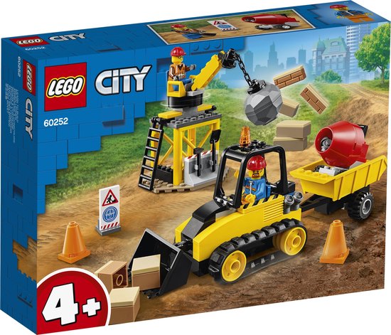 LEGO City 4+ Constructiebulldozer - 60252