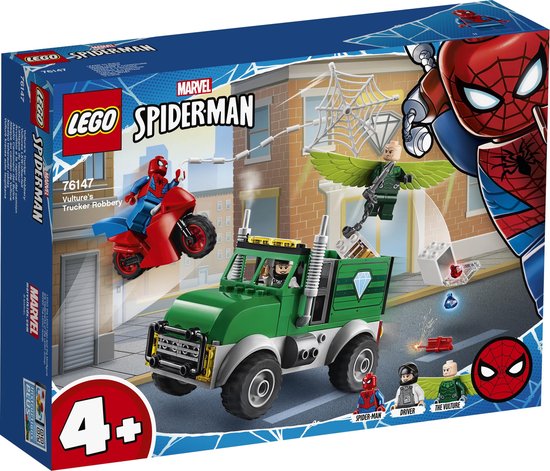 LEGO Marvel Super Heroes Spider-Man Vultures vrachtwagenoverval - 76147