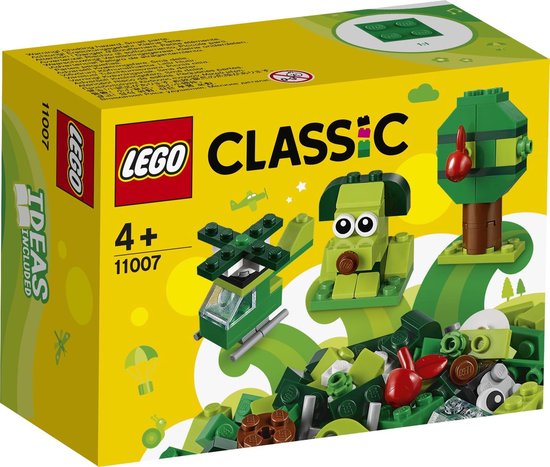 LEGO Classic Creatieve Groene Stenen - 11007