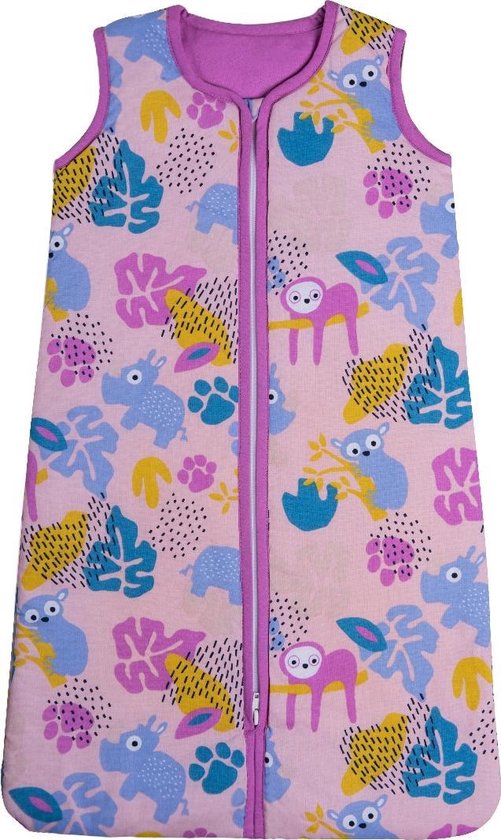 Briljant Baby Winter Baby Slaapzak - 70 cm - Jungle Dusk Pink