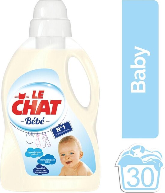 Le Chat Baby Gel Vloeibaar Wasmiddel - 30 wasbeurten