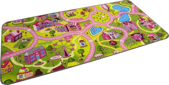 Speelkleed Sweet town 95 x 200 cm