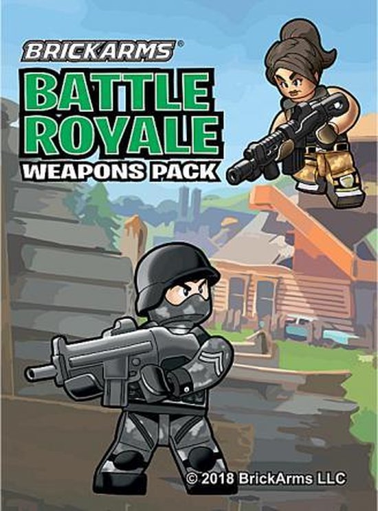 BrickArms Battle Royale Pack wapen set voor LEGO Minifigures