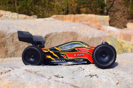 Absima - Afstandsbestuurbare Auto RTR "Ready To Run" inclusief zender - Ab3.4 1:10 Brushed RC Auto Elektro Buggy 4Wd