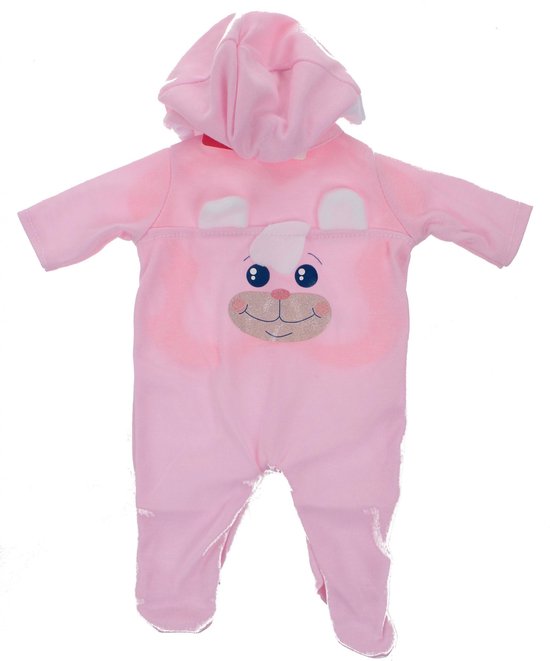 Johntoy Baby Rose Babypoppenkleren Konijn 40-45 Cm