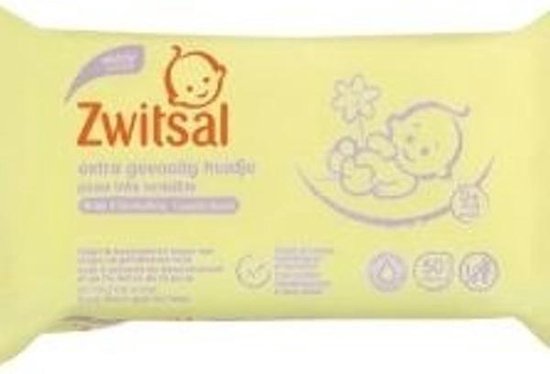 Zwitsal Baby Milde Billendoekjes 50 Stuks Extra Gevoelig Huidje