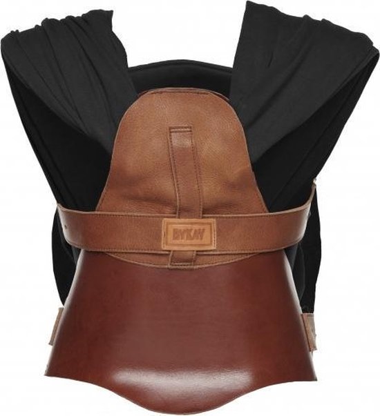 Bykay Draagzak Carrier Bruin Leer/zwart