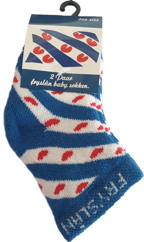 Friesland Baby Sok - 6 paar - One Size