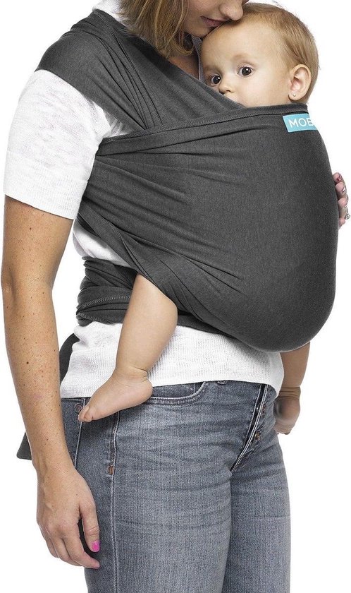 Moby Evolution Wrap Draagdoek Donkergrijs