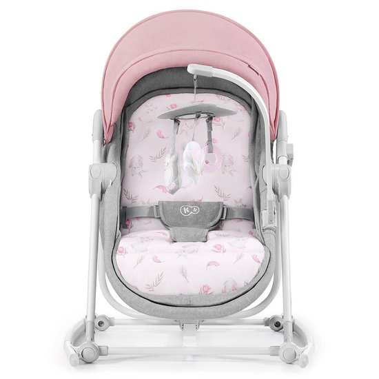 Kinderkraft Unimo 5in1 Wieg - Wipstoel - Schommelstoel Peony Rose