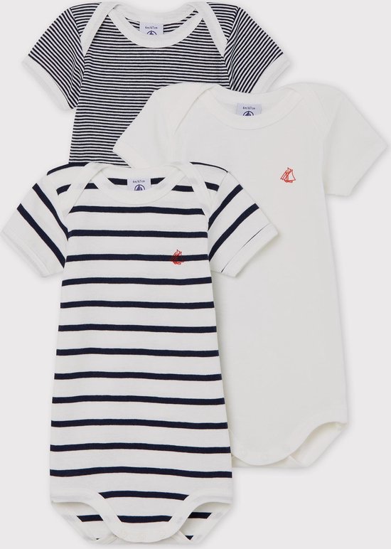 Petit Bateau Baby Unisex Rompertje - Maat 74