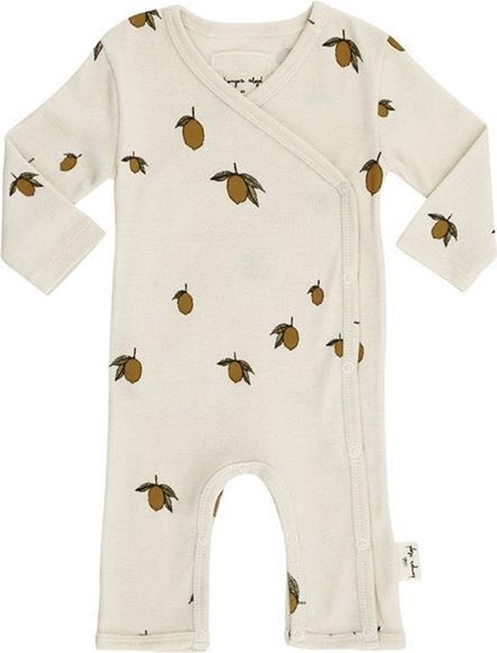 Konges Sløjd NEWBORN ONESIE  LEMON (50)