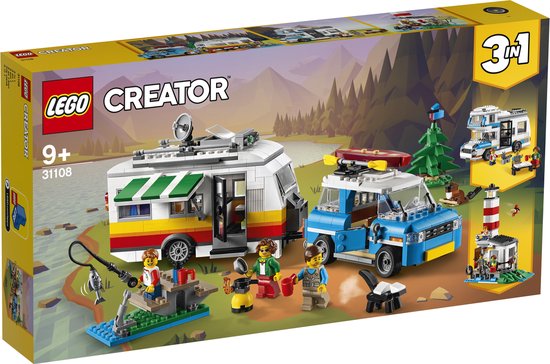 LEGO Creator Familievakantie met Caravan - 31108