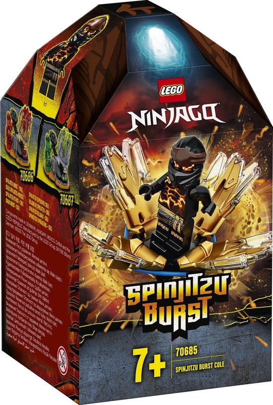 LEGO NINJAGO Spinjitzu Burst Cole - 70685