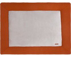 Baby's Only Gebreid boxkleed Flavor - Parklegger - Speelkleed - Roest - 80x100 cm - Extra dik - Boxmatras - Tweezijdig te gebruiken