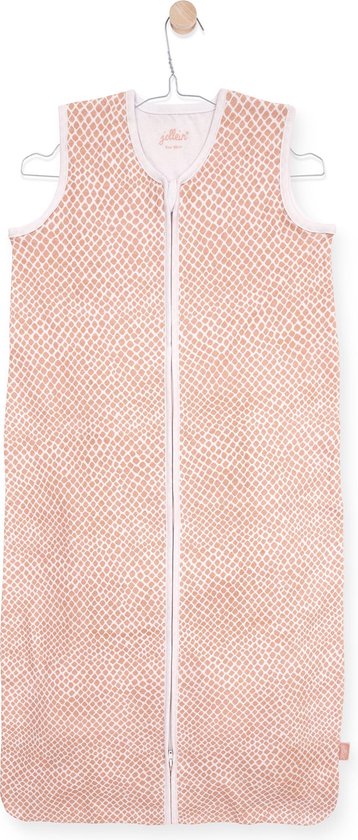 Slaapzak zomer 70cm jersey Snake pale pink
