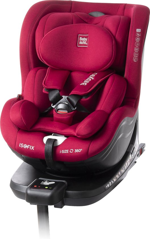 Babyauto Signa Autostoel - i-size - 360 Graden Draaibaar - rood