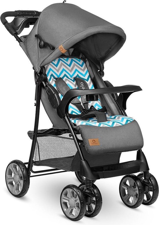 Lionelo Wandelwagen Emma Plus - Blue Scandi