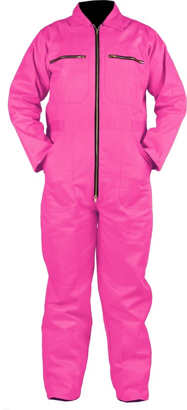 STØRVIK Rally Overall 100% Katoen Unisex Roze - Maat 48 - NIGEL