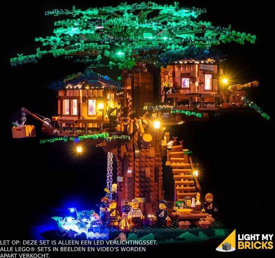 Light My Bricks LEGO Tree House 21318 Verlichtings Set
