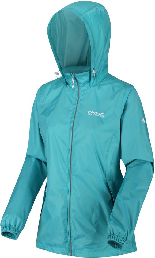 Regatta Corinne IV Waterdichte Shell Jas Dames - Turquoise - Maat UK 20 / DE 46