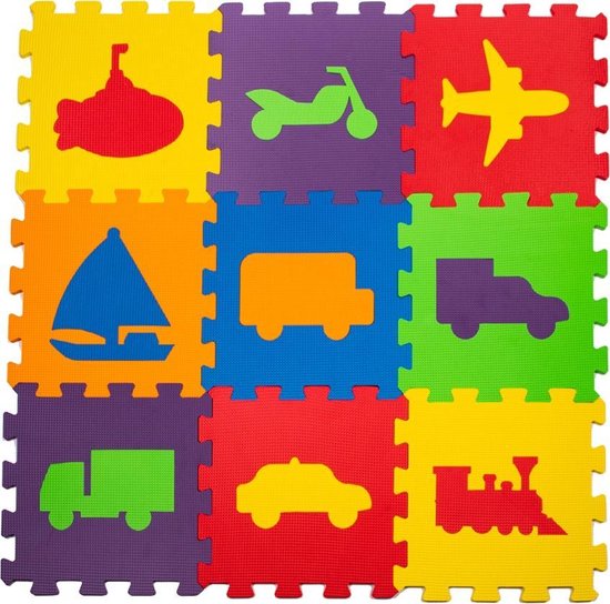 Matrax Puzzelmat - Vloermat - Speelkleed - Speelmat foam - foam mat - 33x33cm