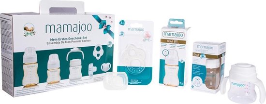 Mamajoo Babyflessen - Gebitsbeschermer - Fopspeen - Kraamcadeau