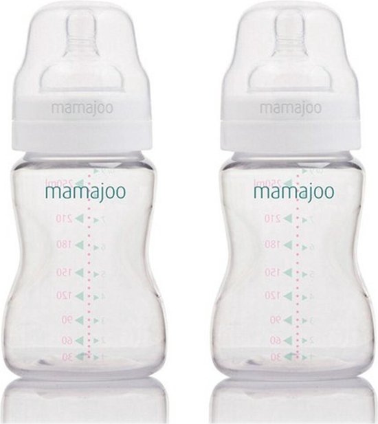 Mamajoo Babyfles - 250ml - BPA vrij - 0+ maanden