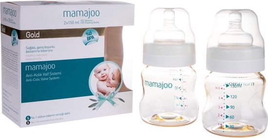 Mamajoo Babyfles - 150ml - 2 stuks