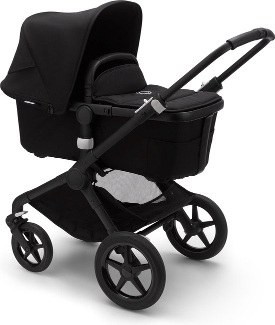 Bugaboo Fox 2 kinderwagen met stoel en wieg - Zwart