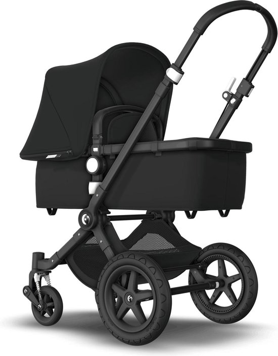 Bugaboo Cameleon 3 plus kinderwagen met stoel en wieg - Zwart