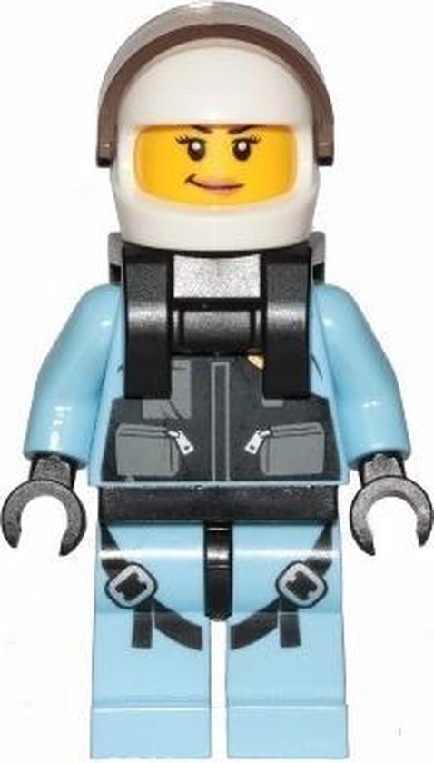 LEGO City Politie Vrouw Minifiguur CTY1003
