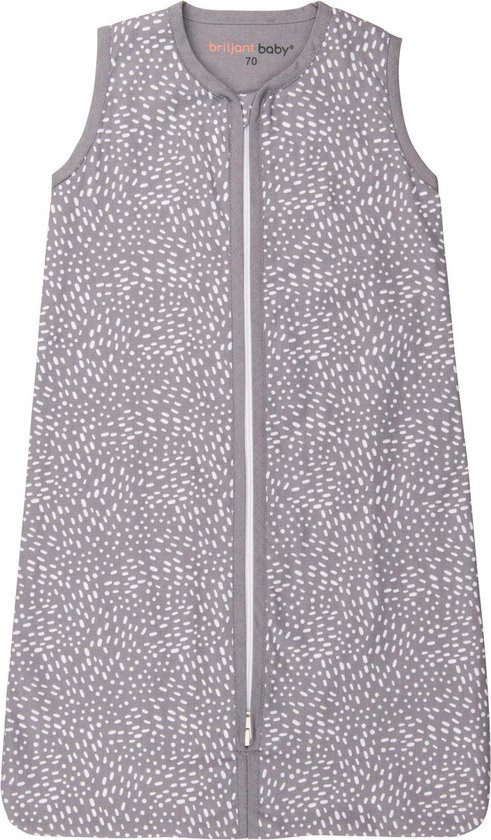 Briljant Baby Zomerslaapzak Maat 70 - Minimal - Grey