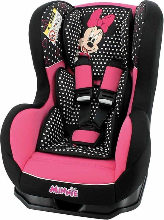 Autostoel Disney Cosmo SP Luxe Minnie (0-18kg) - Groep 0+1 autostoel - Peuterautostoel - Disney Veiligheidszitje