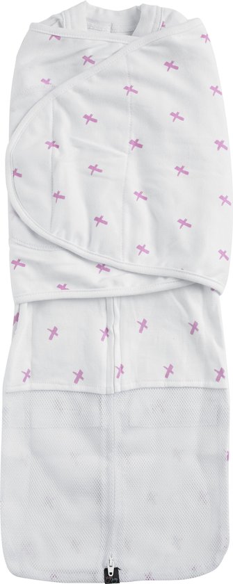 Mum2Mum Summer Dream Swaddle - Inbakerdoek groot - Roze X